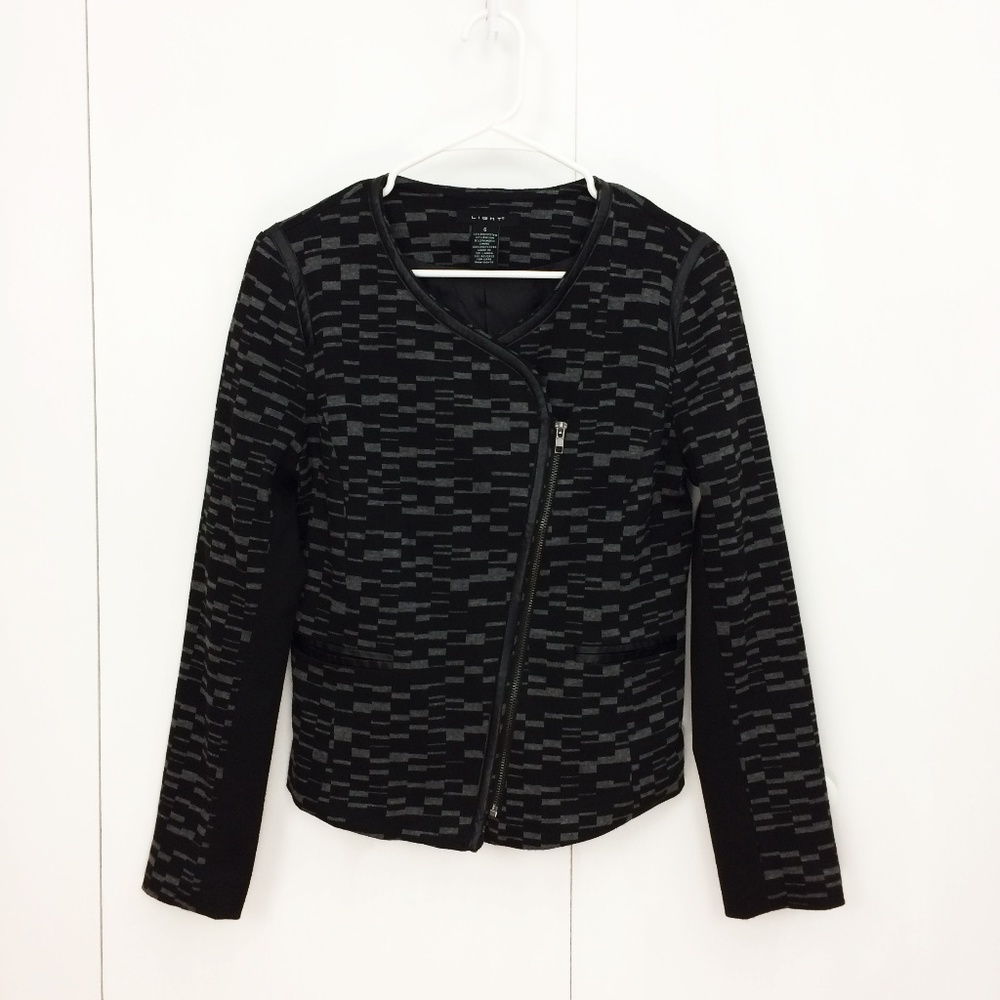 LIGHT Women Moto Style Jacket Size S